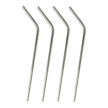Load image into Gallery viewer, 4  Eco Friendly Stainless Steel Drinking Straws - Ekologikal